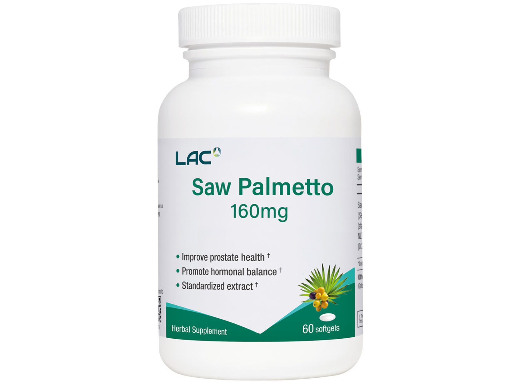 Saw Palmetto 160mg: retailer-supplied image
